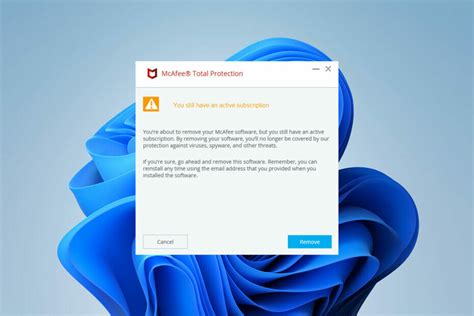can't uninstall mcafee|can't uninstall mcafee windows 11.